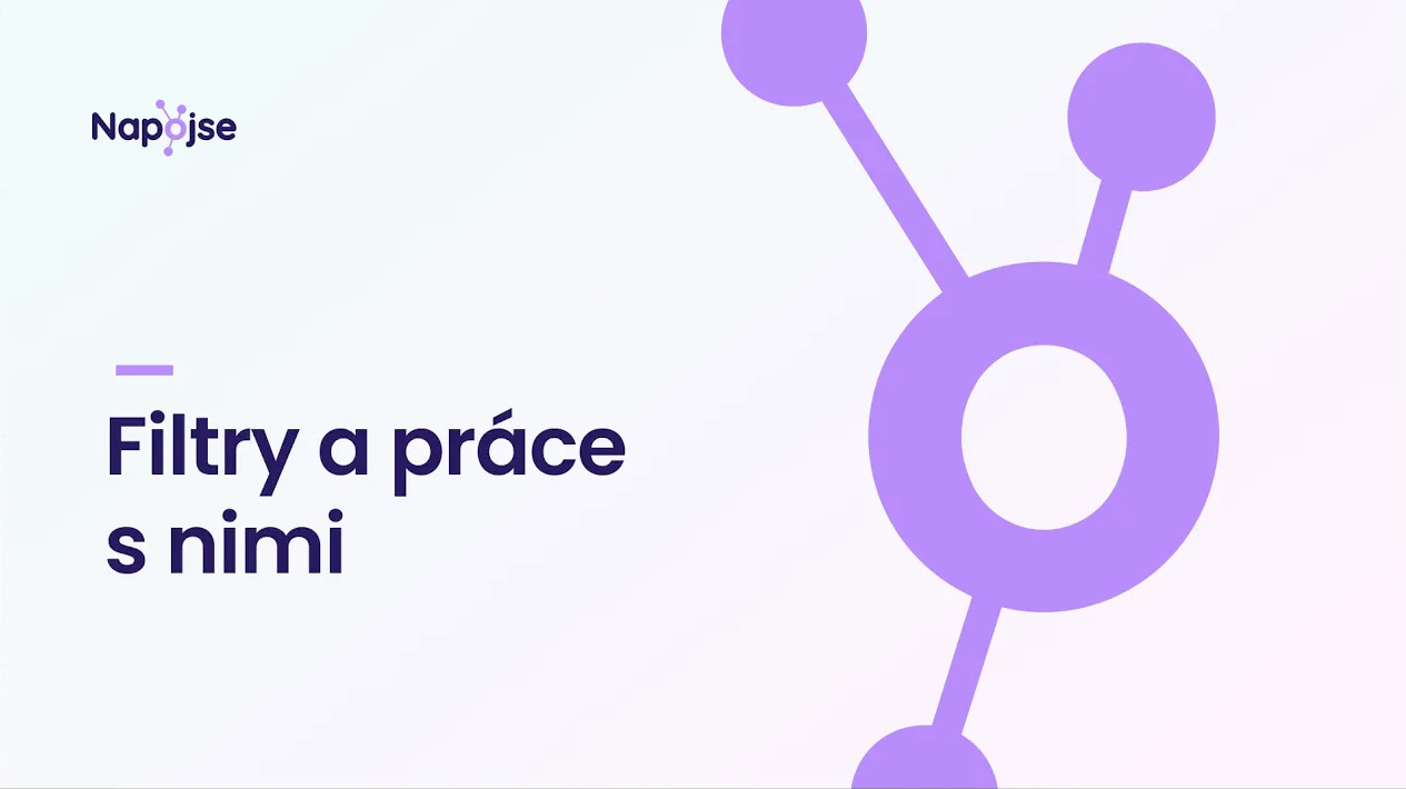 Filtry a práce s nimi