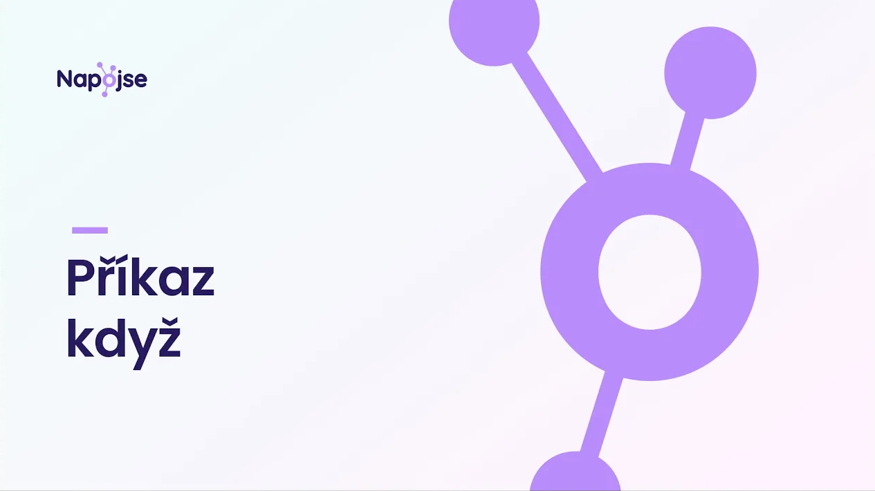 Příkaz když