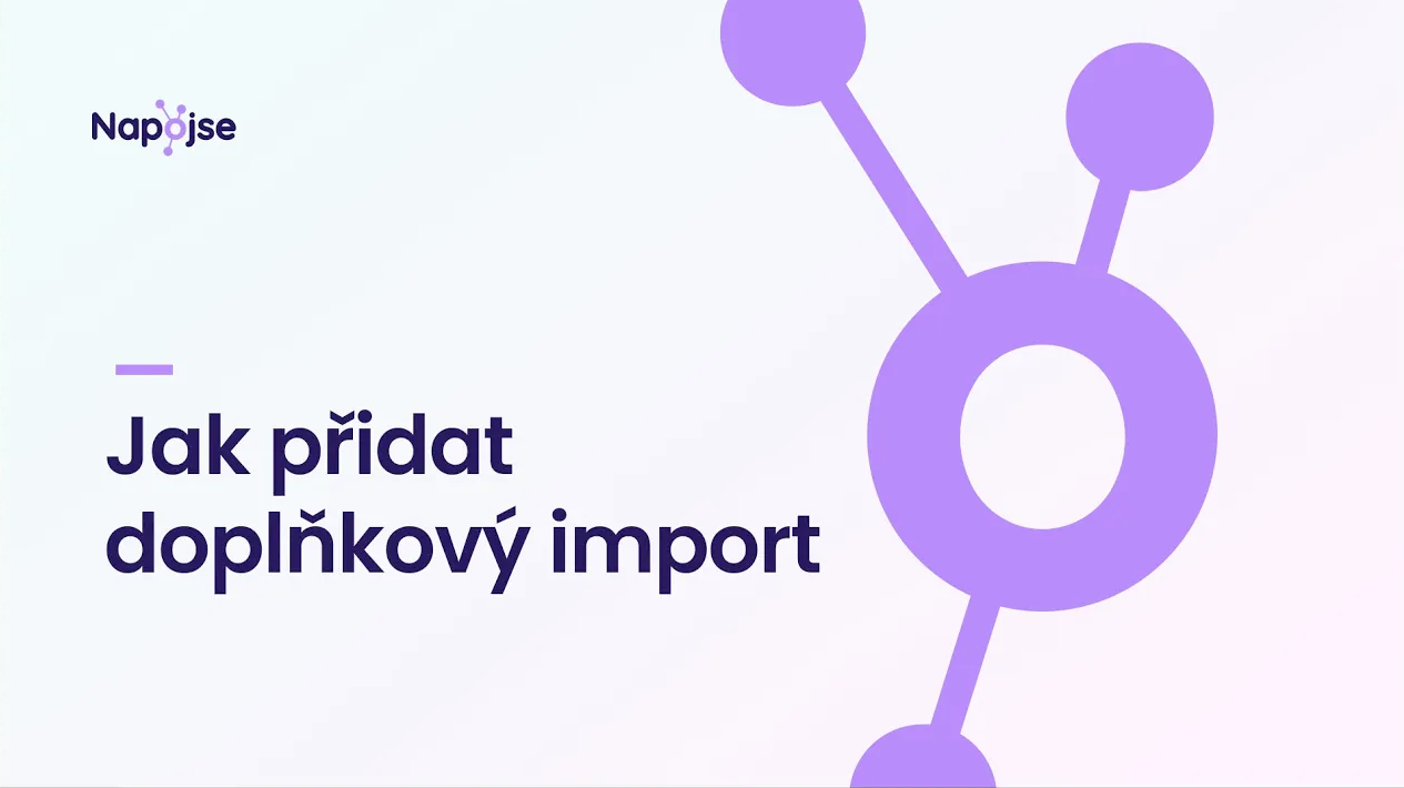 Jak přidat doplňkový feed