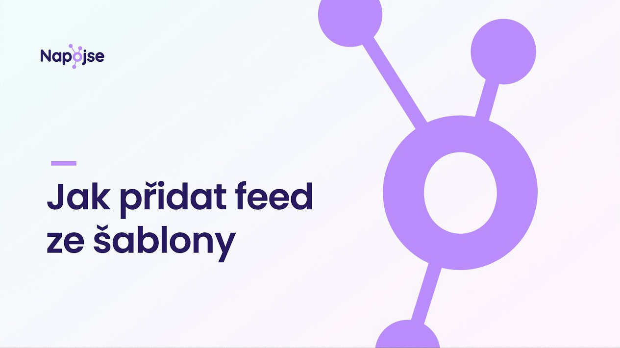 Jak přidat dodavatele z šablony